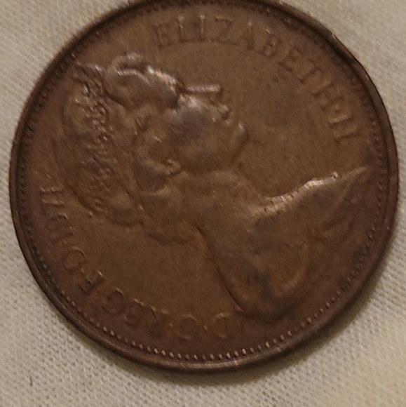 1971 rare 2 P pence coin first released - Picture 3 of 5